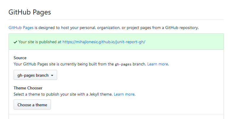 github pages deployed